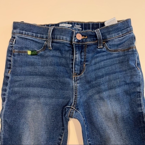 𝅺one of a kind Old Navy Rockstar Sashiko Jeans custom - Picture 10 of 16